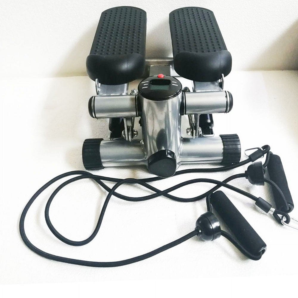 Mini Stepper Trainer Air Stepper Adjustable Pressure Exercise Machine with LCD Display for Stepping Fitness